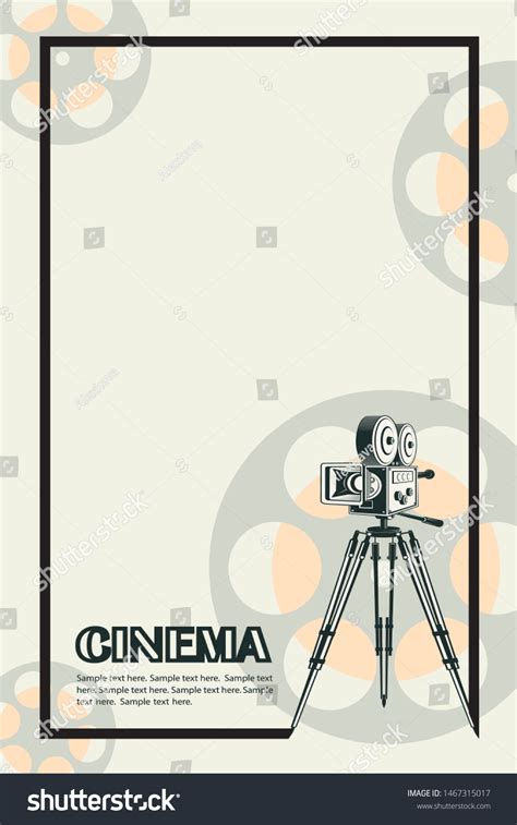 Movie Film Camera Background