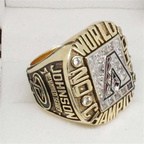 2001 Arizona Diamondbacks World Series Championship Ring – Best Championship Rings|Championship ...