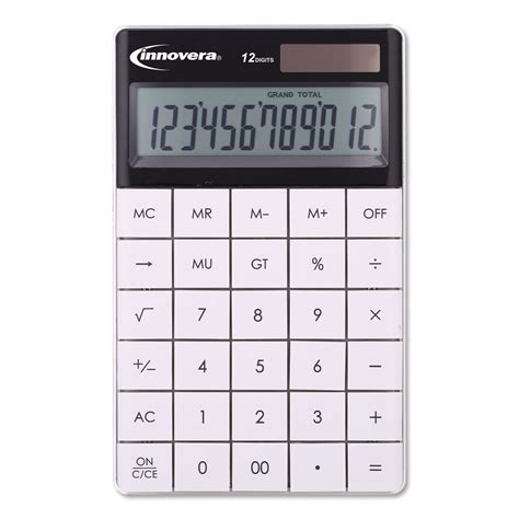 15973 Large Button Calculator, 12-Digit, LCD - Walmart.com - Walmart.com