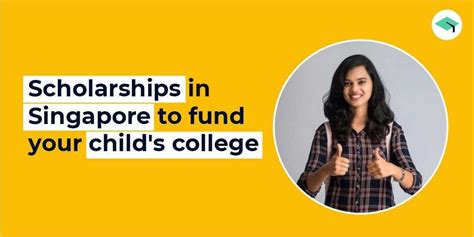 Top 6 scholarships in Singapore to fund your child's college