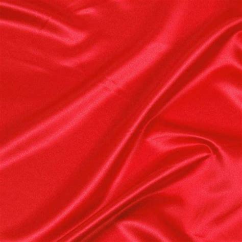 Luscious Red Satin Fabric Thin Fabric by the yard half yard | Etsy