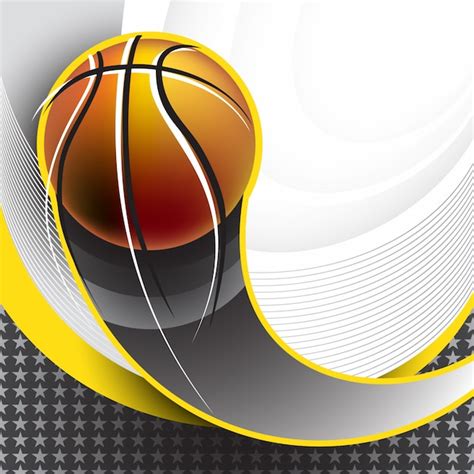 Premium Vector | Basketball background design