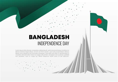 Bangladesh independence day background on March 26. 4691828 Vector Art at Vecteezy