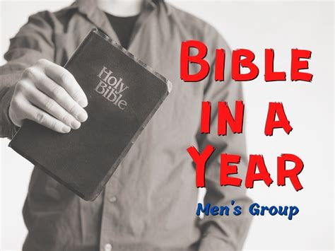 Bible in a Year - Moving Communities to Christ