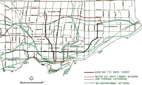 Toronto Subway Map - ToursMaps.com