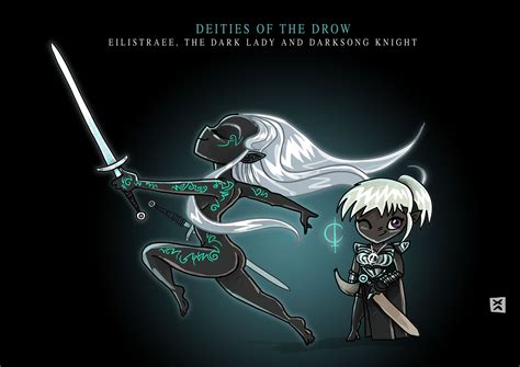 Deities of the Drow on Behance