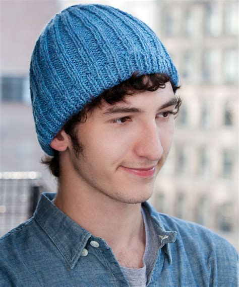 Men’s Knit Hat Pattern | A Knitting Blog