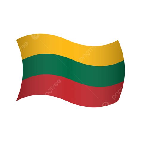 Lithuania Flag, Lithuania, Flag, Lithuania Day PNG and Vector with Transparent Background for ...