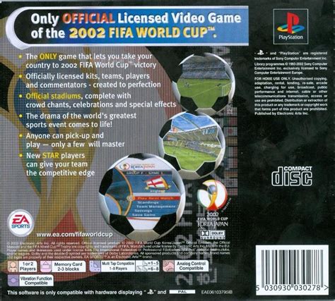 2002 FIFA World Cup (2002) box cover art - MobyGames