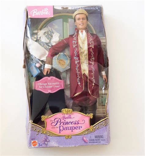 2004 Barbie Princess and the Pauper Ken King DOMINICK Doll C5774 NRFB NIB | #1802133645