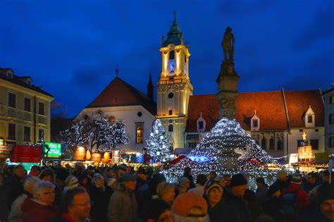 Christmas Market in Bratislava, Slovakia | Christmas market, Bratislava, Bratislava slovakia