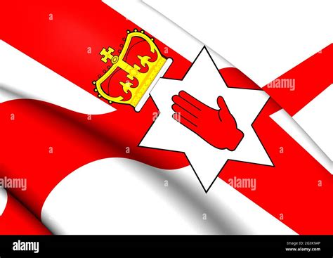 Flag of Northern Ireland Stock Photo - Alamy