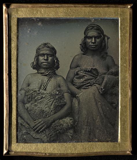 No title (Two Koori women) | Douglas T. KILBURN | NGV | Ancient people, Indigenous north ...