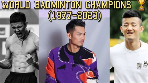 Badminton World Championship winners list (1977 To 2023) | Best ...