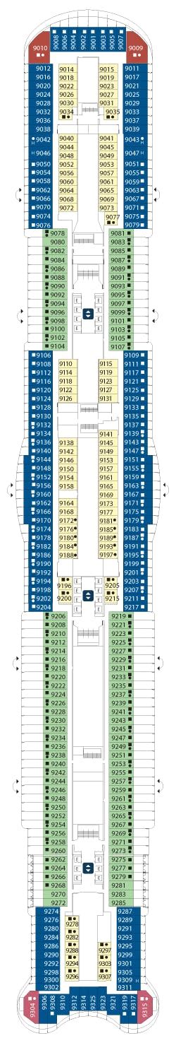 Costa Toscana deck plans - Cruiseline.com