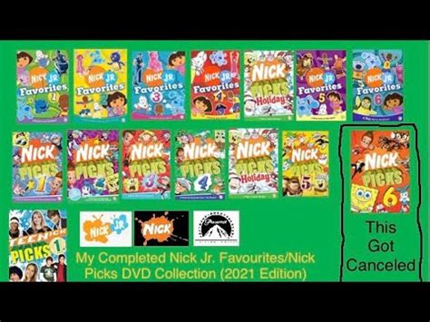 My Completed Nick Jr. Favorites/Nick Picks DVD Collection (2021 Edition) - YouTube