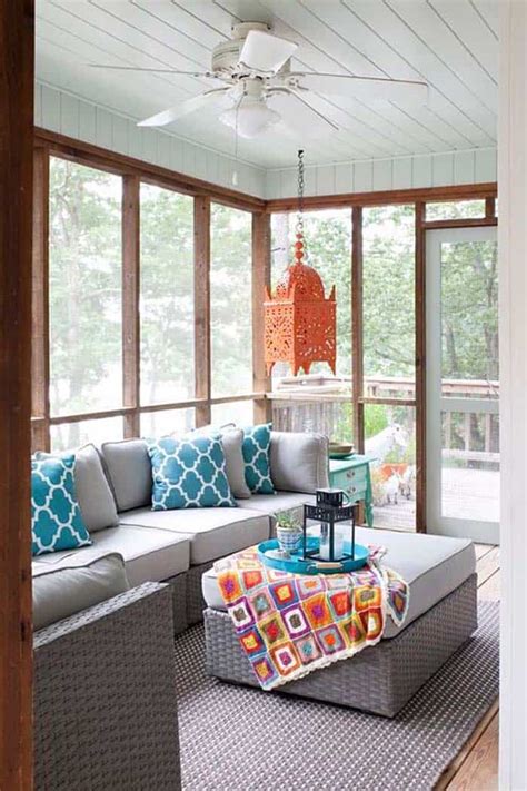 38 Amazingly cozy and relaxing screened porch design ideas