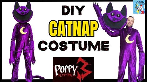 FOUND THE REAL CATNAP FROM Poppy Playtime 3!! DIY CATNAP COSTUME - YouTube