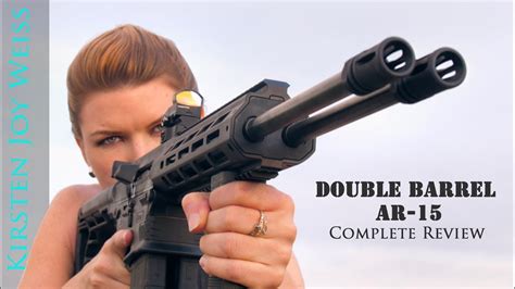 A DOUBLE BARREL AR15?? Double Firepower, Double Fun | Complete Review ...