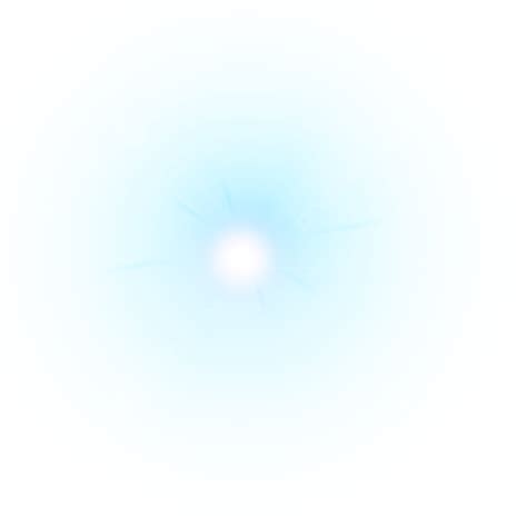 Modern Blue Glowing Star Lens Flare Light Effect Blue Glowing Lens ...