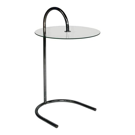 Glass & Chrome Side Table - Image 1 of 5 | Side table, Table, Small tables