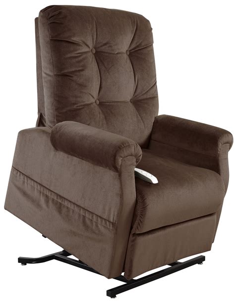 Easy Comfort AS-4001 3-position Electric Lift Chair Recliner-chocolate (curbside delivery ...