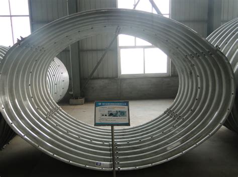 Horseshoe shape corrugated steel pipe High Quality Manufacturer