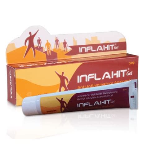 Anti Inflammatory Gel | Muscle Relaxants | Inflahit Gel | Aurel Biolife