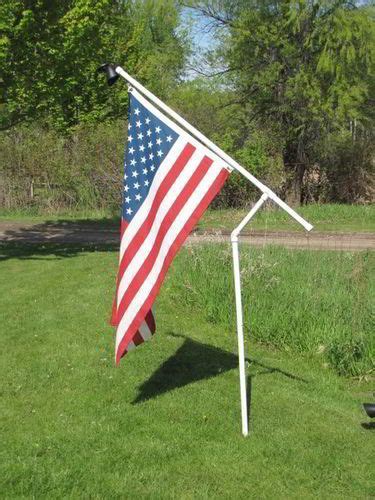 RV Flag Poles: DIY Designs, Options, Kits and Ideas | Pvc flag pole, Flag pole, Flag pole ideas diy