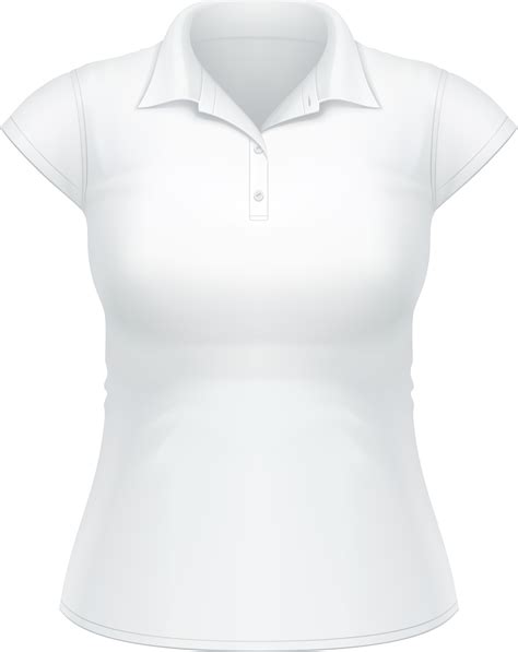 White Polo Shirt Png - Polo Shirt For Women Png Clipart - Full Size ...