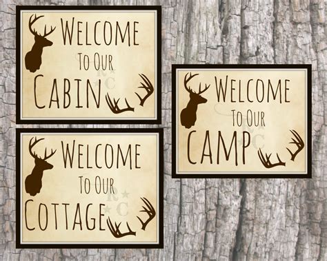 Hunting Cottage decor Hunting Camp decor Hunting Wall art