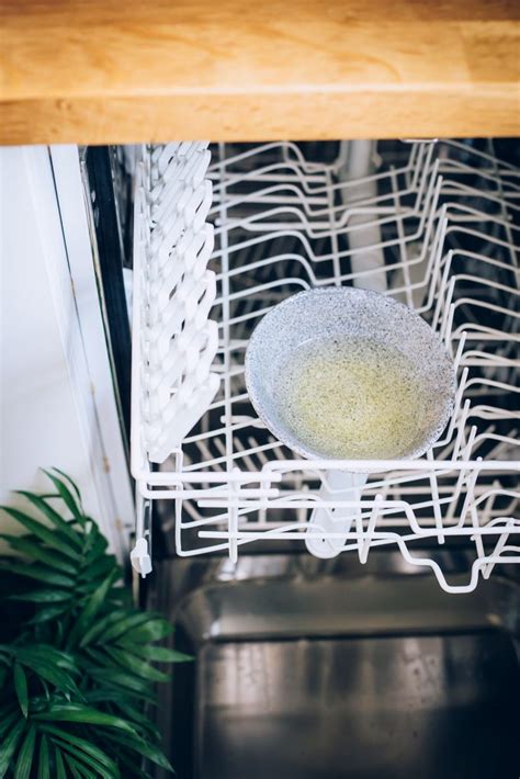 How To Clean The Dishwasher With Vinegar + Baking Soda | Hello Nest