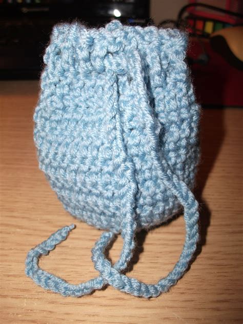 Kadi2tog ♥: Crochet drawstring pouch pattern