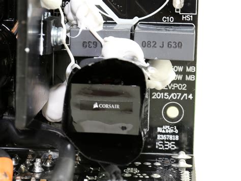 Corsair RM650x PSU Interior Component Analysis