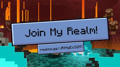 Join My Minecraft Bedrock Realm! - YouTube