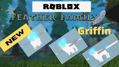 GRIFFIN -1 | Feather Family ROBLOX | Griffin, Fun, Family