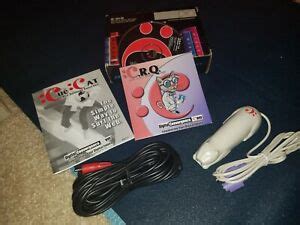 CRQ CueCat Cue Cat Barcode Optical Scanner w Computer Software DISKS PAPERWORK | eBay