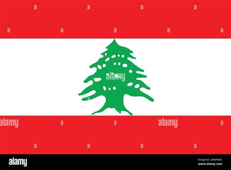 High detailed flag of Lebanon. National Lebanon flag. Asia. 3D ...