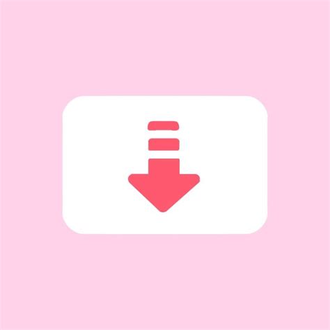 Snaptube logo Pink