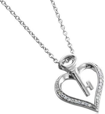 Key To My Heart Diamond Necklace