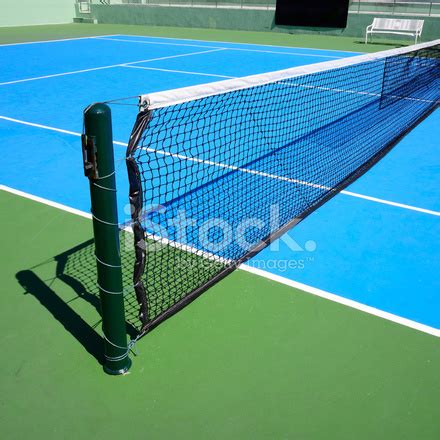 Blue Tennis Court Stock Photo | Royalty-Free | FreeImages