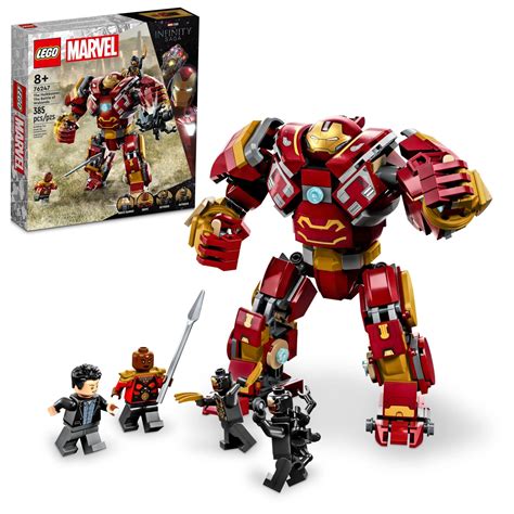 Buy LEGO Marvel The Hulkbuster: The Battle of Wakanda 76247, Action ...