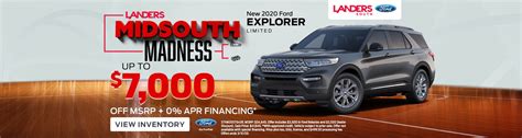 Landers Ford South | Ford Dealership in Southaven MS