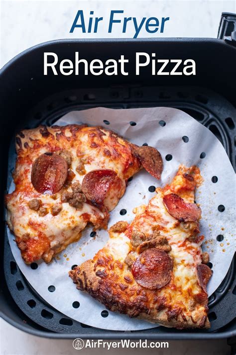 How to Reheat Pizza in Air Fryer in 5 Minutes EASY FAST| Air Fryer World