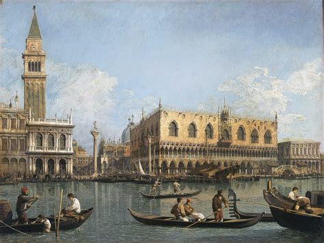 Canaletto | The Molo Seen from the San Marco Basin, 1730 | Tutt'Art@ Masters