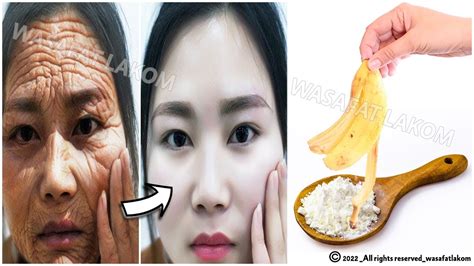 Mix Banana peel and cornstarch, to look 20 years younger! Anti-aging ...