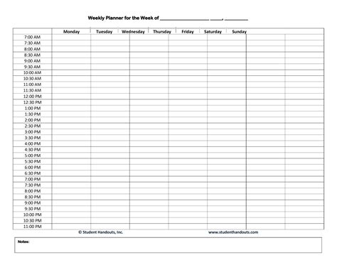 43 Effective Hourly Schedule Templates (Excel & MS Word) ᐅ TemplateLab