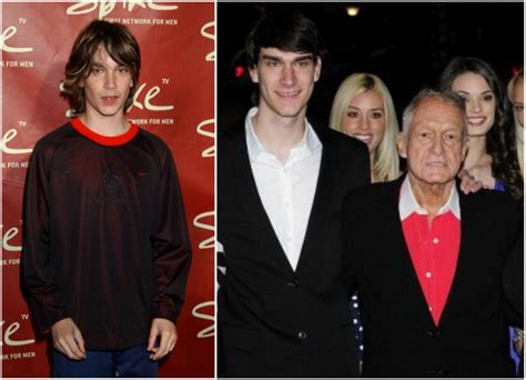 Remarkable publisher Hugh Hefner and his family: wife and children