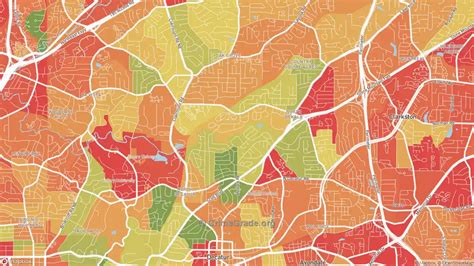 The Safest and Most Dangerous Places in North Decatur, GA: Crime Maps ...