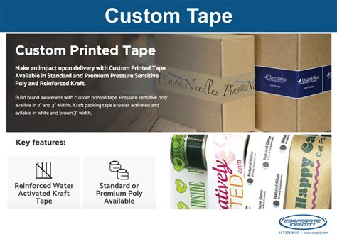 Customtape - Corporate Identity-Custom Printing & Logo Gifts